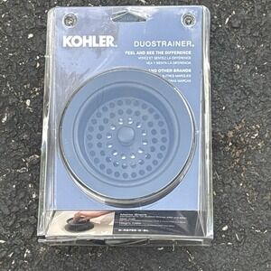 Kohler Duostrainer Basket Sink Strainer K-8799-C-BL, Matte Black, New In Package